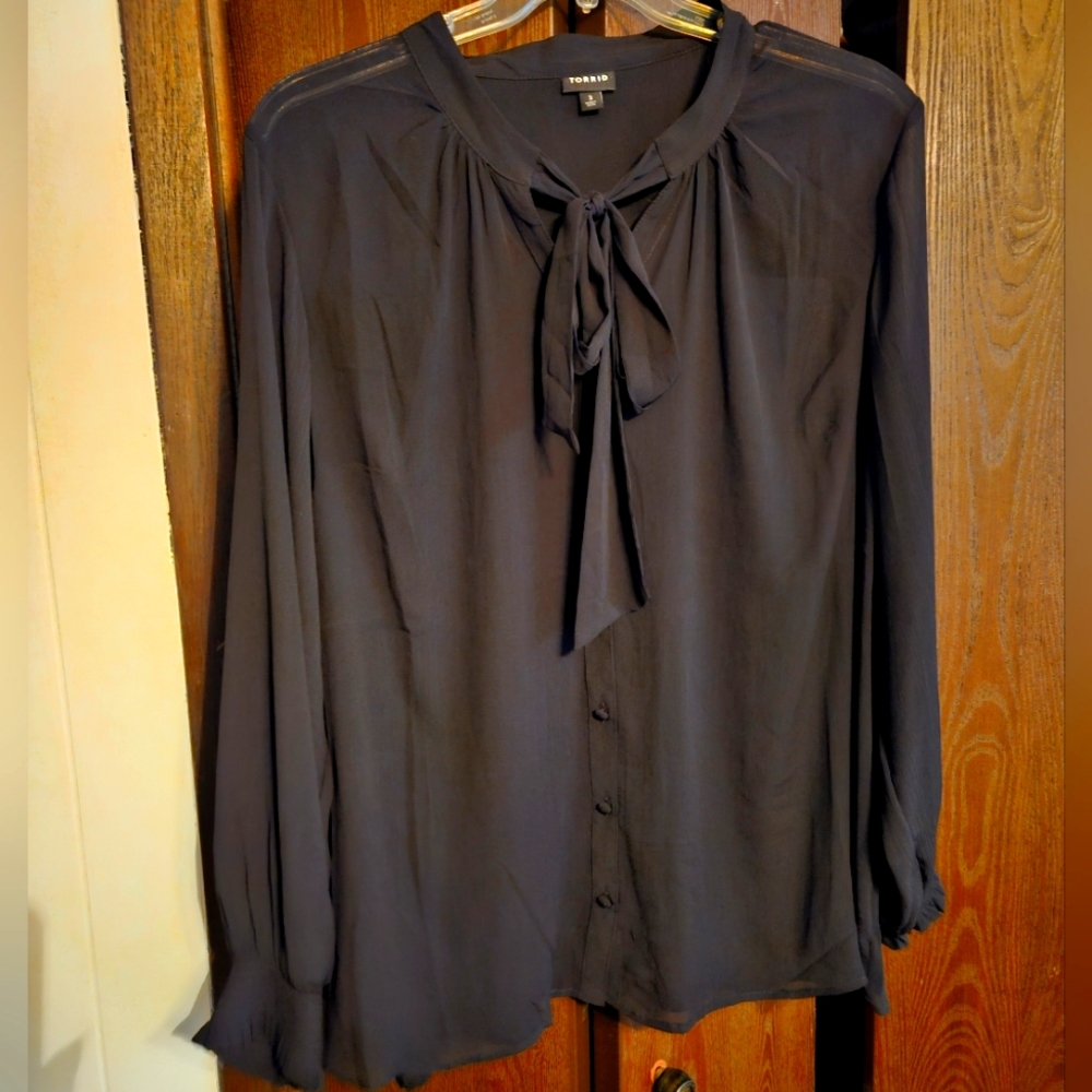 Tie Neck Blouse